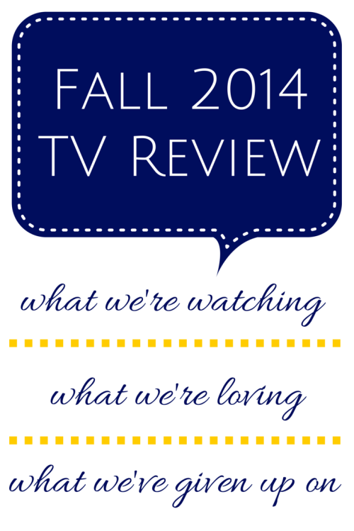 Fall 2014 TV Review